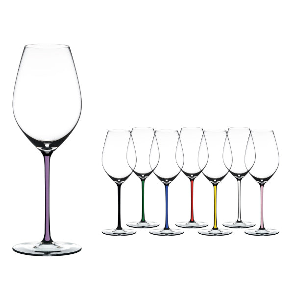 Riedel Fatto A Mano Champagne Wine Glass Opal Violet