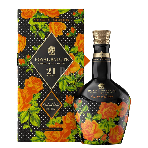 Royal Salute 21 Years Richard Quinn Edition II Orange Rose