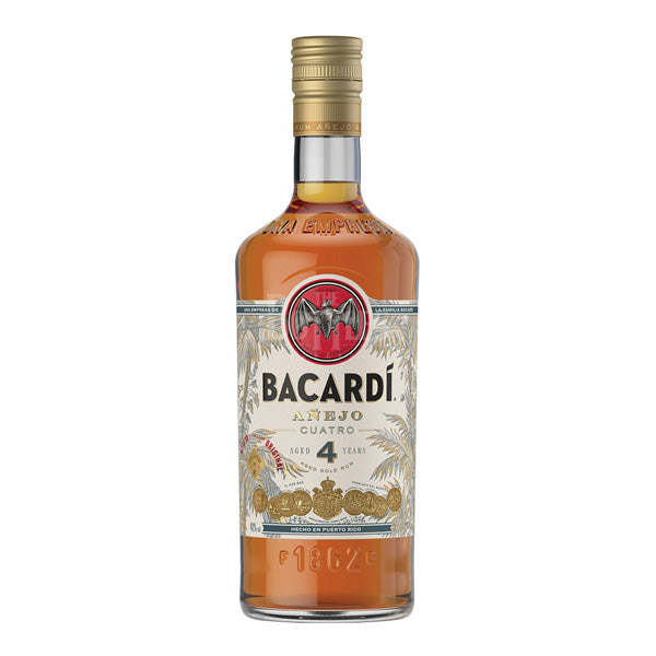 Bacardi Anejo Cuatro 4 Years