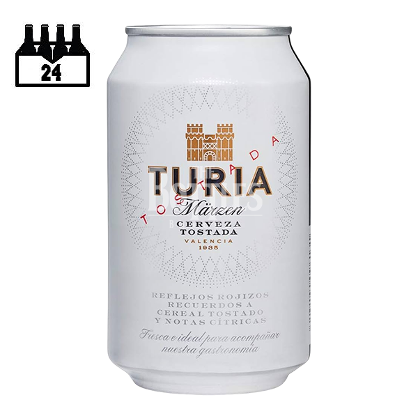 Estrella Damm Turia 330 ML x 24 Can