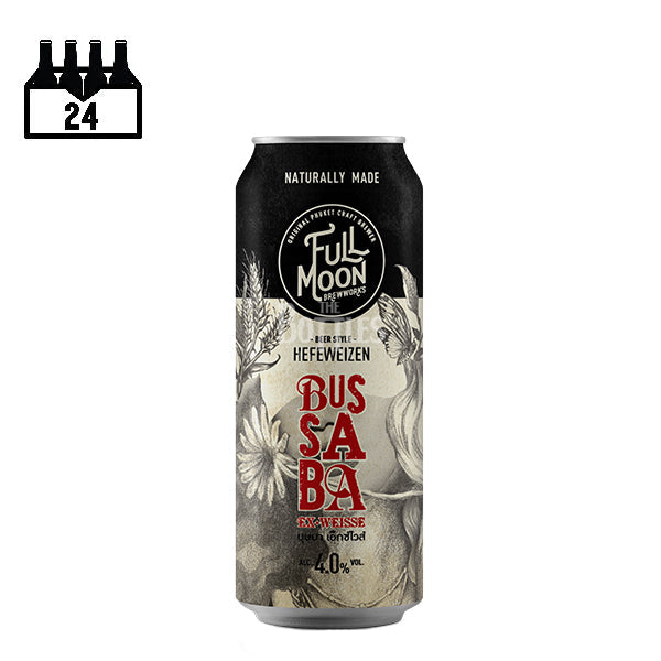 Full Moon Bussaba Ex-Weisse 490ML x 24 Cans