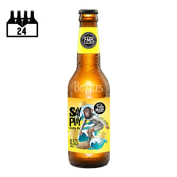Full Moon Say Play Nano IPA Non-Alcoholic 330ML x 24 Bts