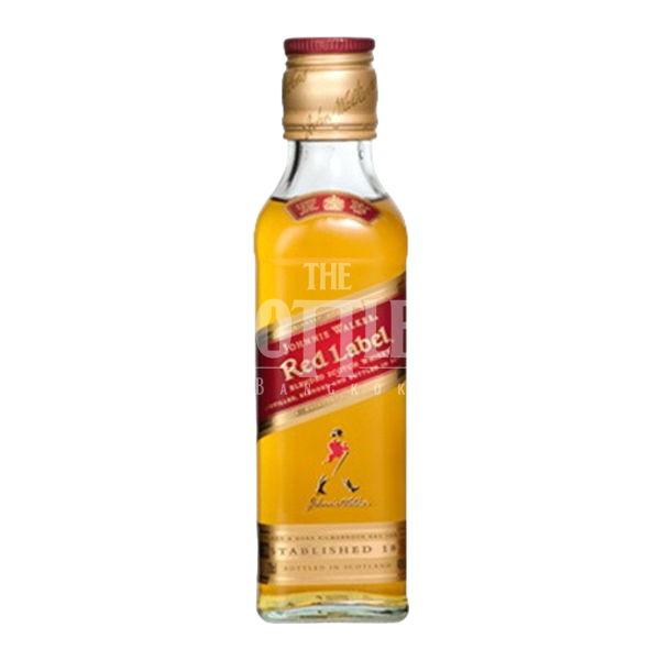 Red Label Botol Johnnie Walker Red Label 200 ML x 24 Bts — The Bottles BKK Store