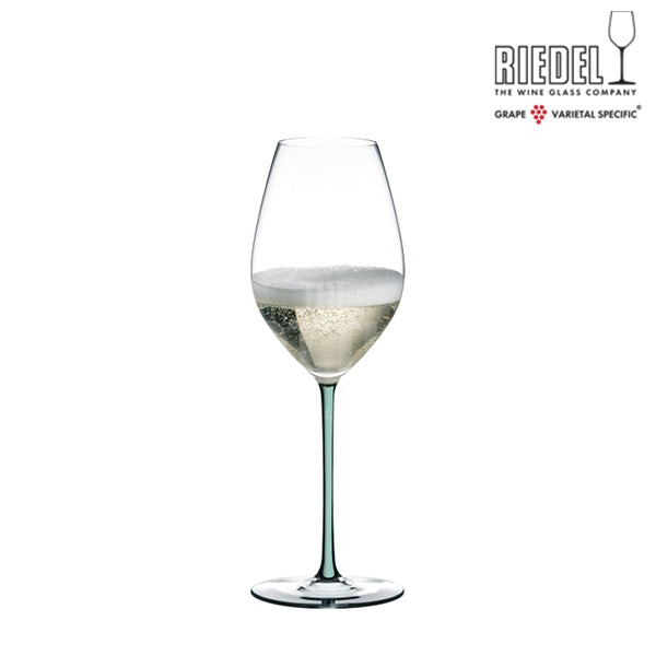 Riedel Fatto A Mano Champagne Wine Glass Mint