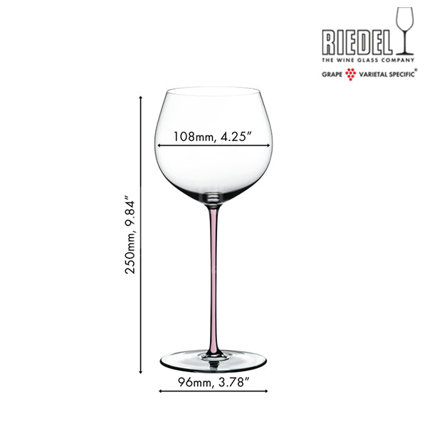 Riedel Fatto A Mano Oaked Chardonnay Pink