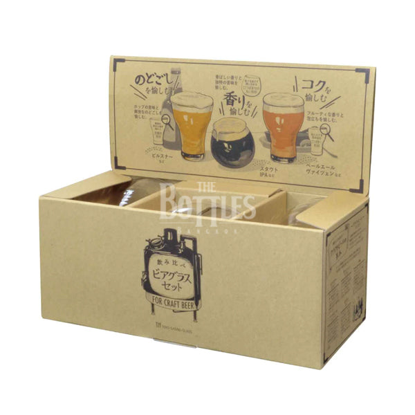 Toyo-Sasaki Kraft Beer Glass Set
